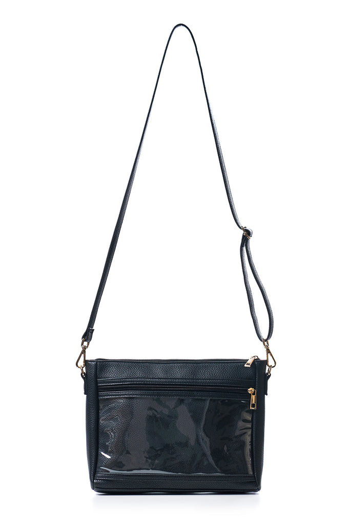 Siena black crossbody bag Clearance